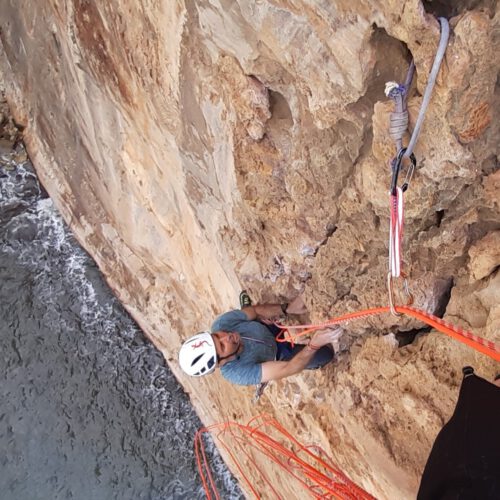 Vía El Dorado – Escalada de Varios Largos en el Desfiladero del Mascarat (Altea)