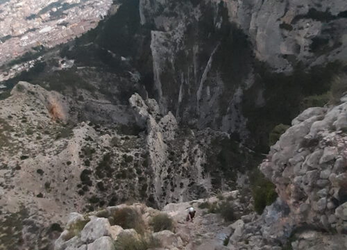 Vía Pic de Les Aguiles